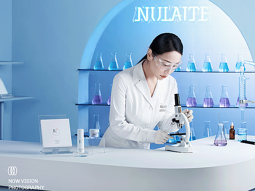 护肤品摄影｜纽莱伊美护肤品 X 当下视觉