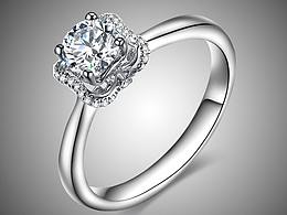 钻戒修图   修着玩