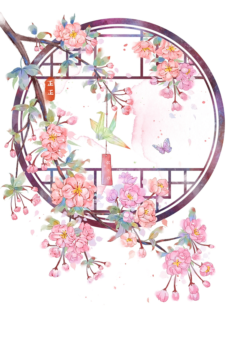 水彩花卉系列图