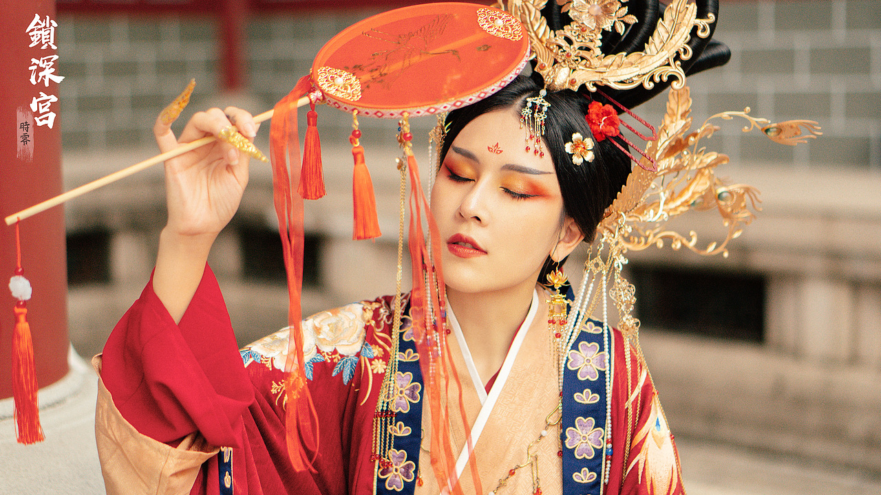 古风人像【锁深宫】