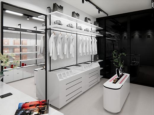 社区衣帽化妆品小店（个人主页-ZNTMxODAwMDQ=） - 商业空间设计 - 站酷设计师哈里奥原创素材 - 站酷ZCOOL