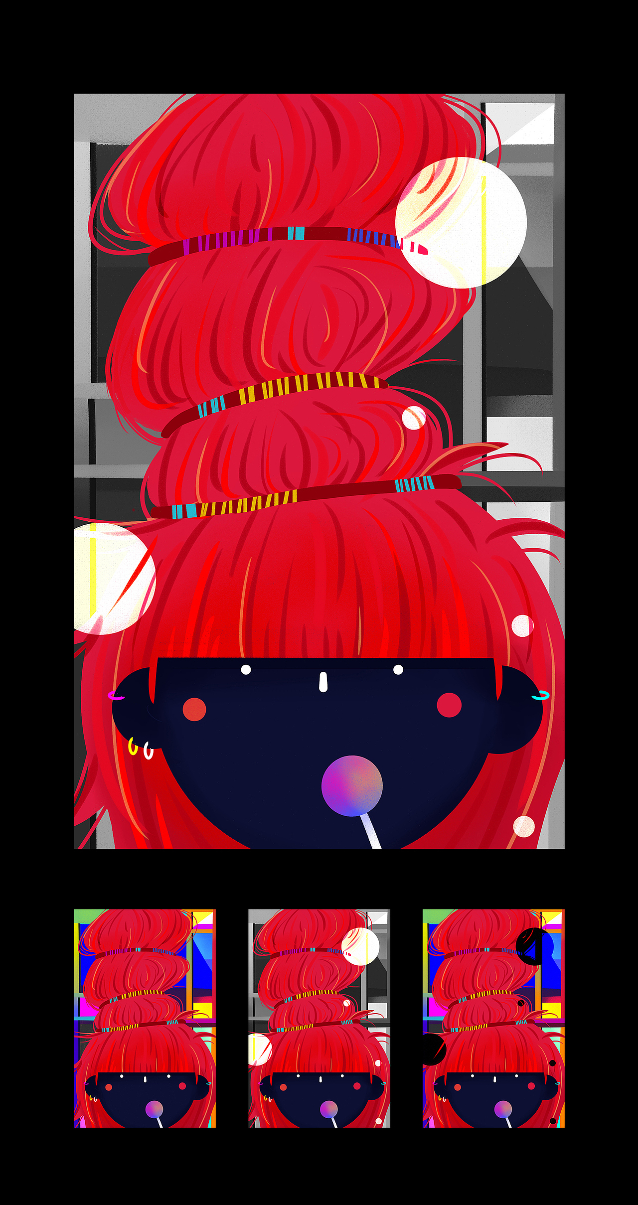 一组画面创作练习