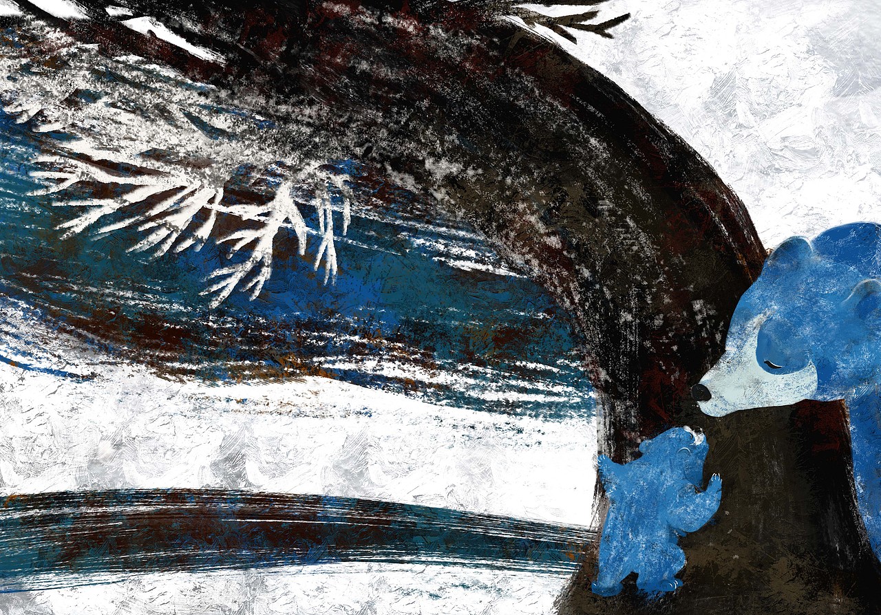 一只名叫安东的熊（图ZMjE1NTkxNDky） - 绘本 - 站酷设计师果陀原创素材 - 站酷ZCOOL