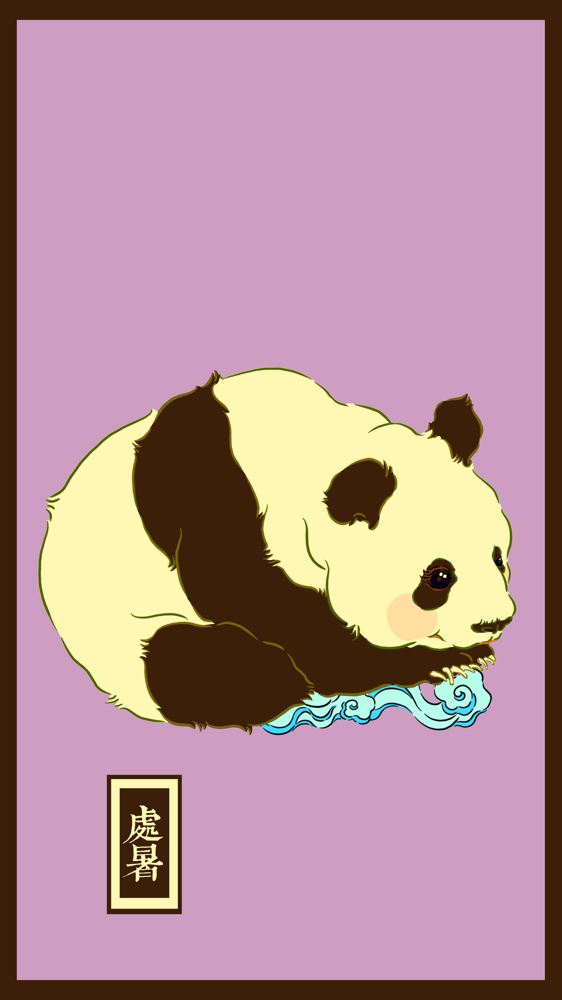 熊猫24节气|插画|商业插画|齐大干杂店 - 原创作品 - 站酷 (zcool)