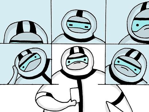 2020忘发的小插画-《小肥肥》