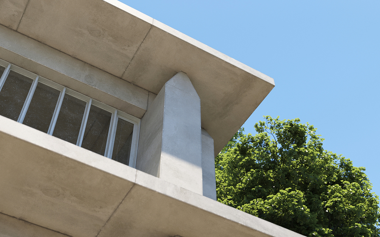 写实办公楼建筑渲染（图ZMjc2NjE5MzAw） - 建筑/空间 - 站酷设计师mister_alan原创素材 - 站酷ZCOOL