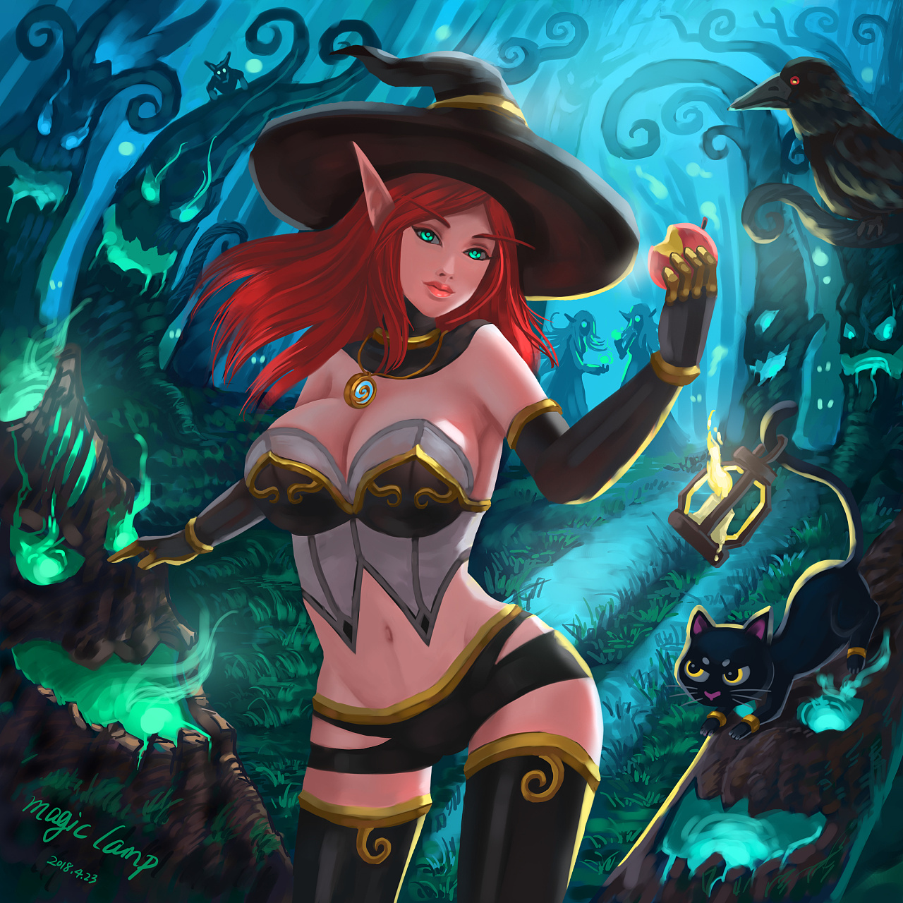 炉石传说女巫森林