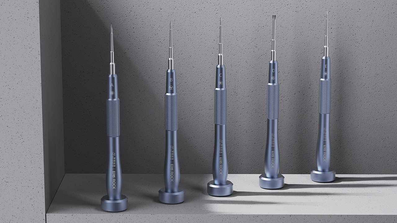 Keyshot渲染动画--巨岩螺丝刀（图ZMjQwOTg3Njc2） - 其他工业/产品 - 站酷设计师画成雨落下原创素材 - 站酷ZCOOL