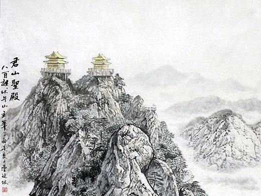 董延坡最新作品【君山圣殿】