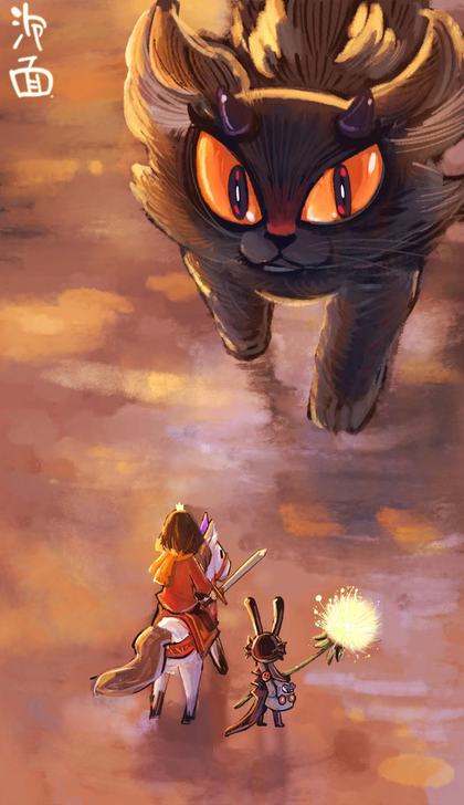 元素装饰风格插画