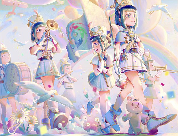 肅清進(jìn)行曲（圖ZMzYyOTcxNDg4） - 藝術(shù)插畫 - 站酷設(shè)計(jì)師kooriitsu原創(chuàng)素材 - 站酷ZCOOL