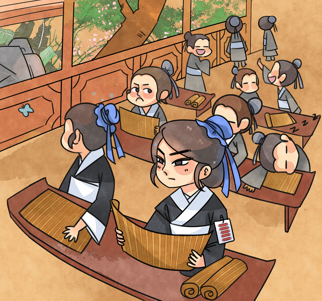 孔子和他的徒弟们