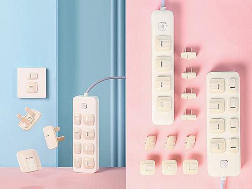 儿童插座保护盖×静物摄影 | 电商产品拍摄