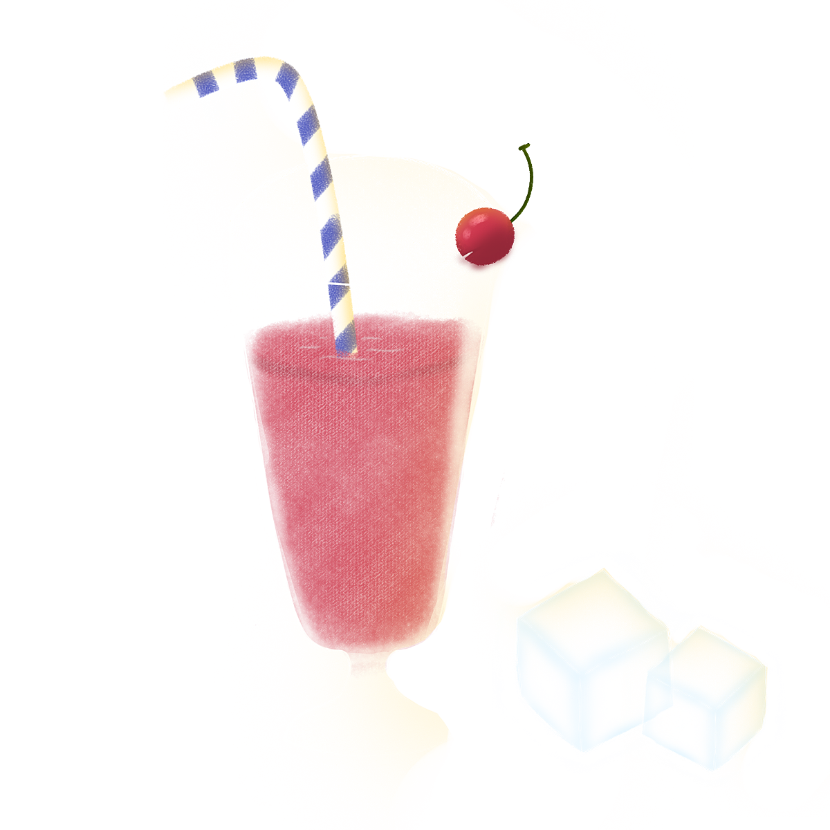 手绘练习作品-美食