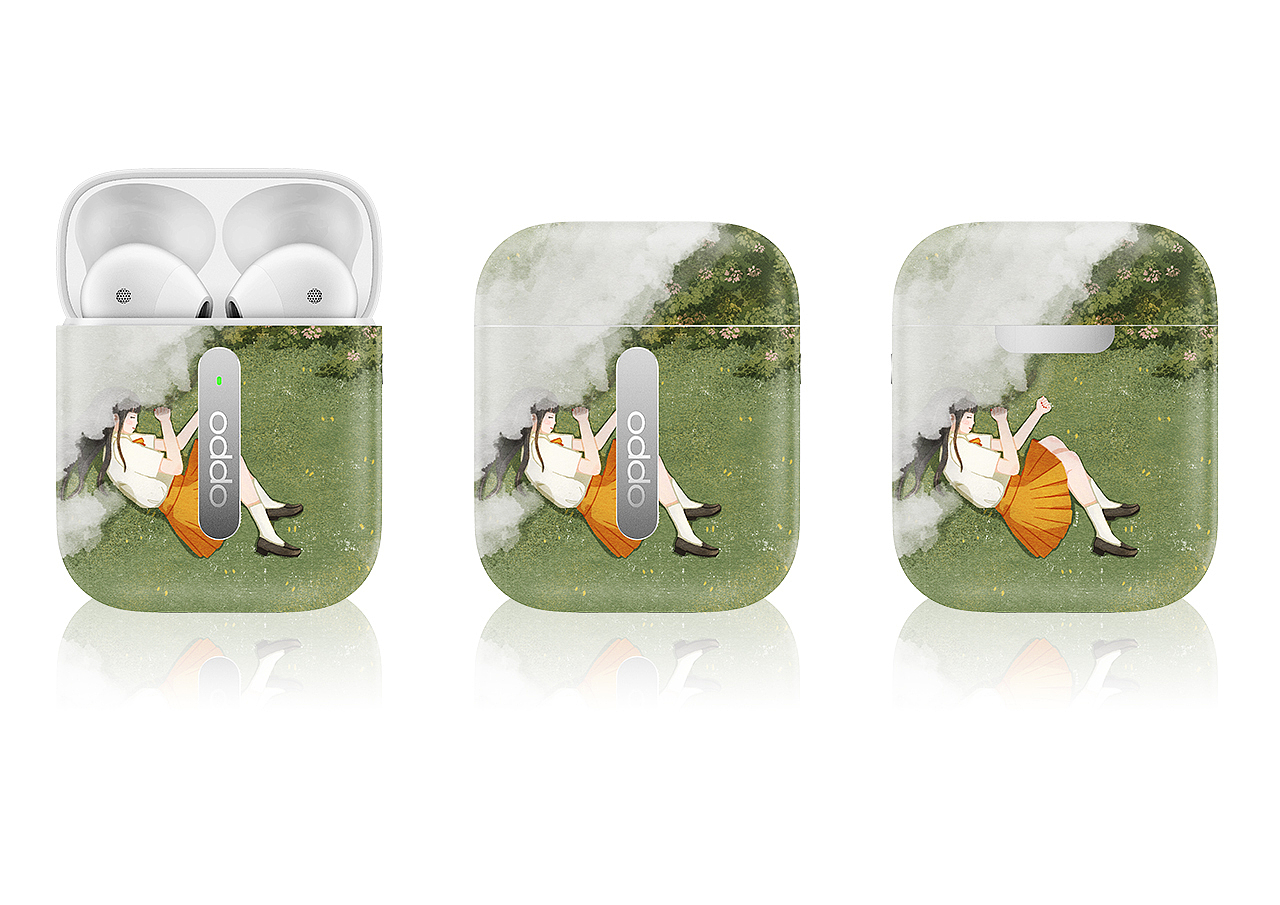 OPPO Enco Free耳機(jī)套設(shè)計大賽（圖ZMTkyMzk1NjUy） - 圖案 - 站酷設(shè)計師fuoco火火原創(chuàng)素材 - 站酷ZCOOL