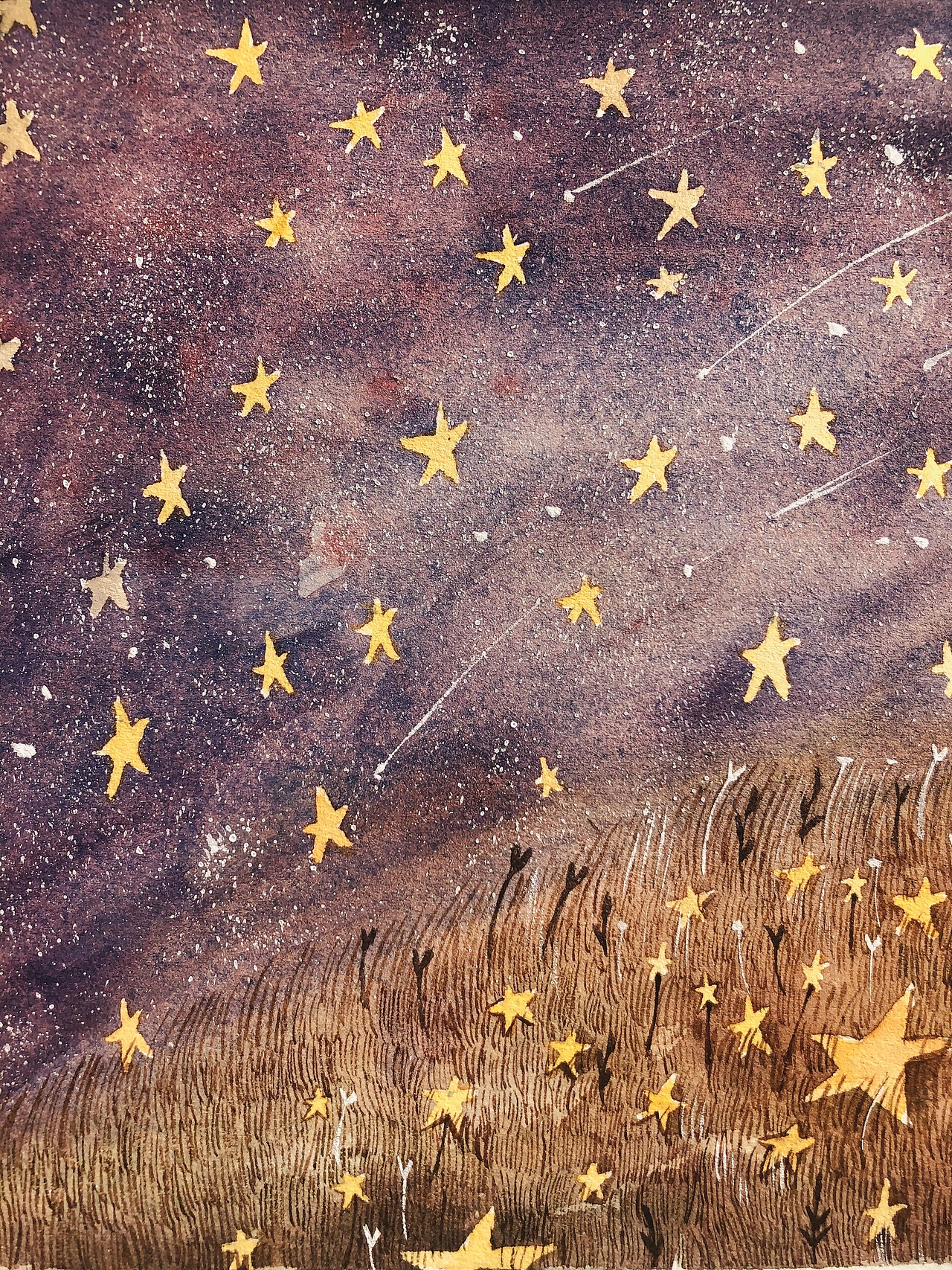 星星|插画|儿童插画|都安_原创作品-站酷zcool