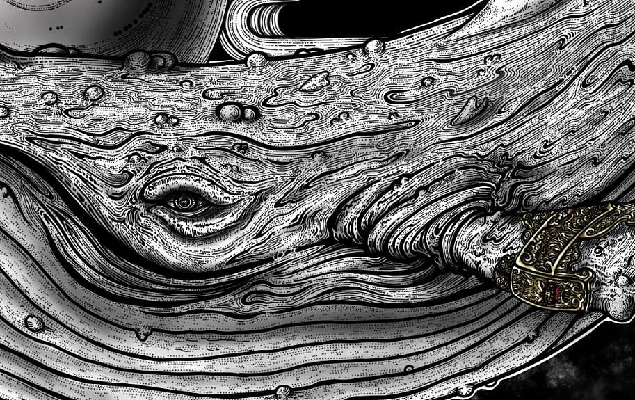 2020.03.19宇宙座头鲸(本图送给郭兵娟同学)