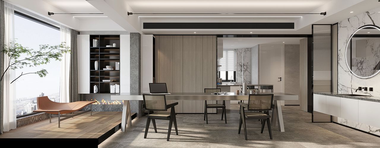 单身公寓（图ZMjI5NDQ0NjEy） - 家装设计 - 站酷设计师CH室内设计事务所原创素材 - 站酷ZCOOL