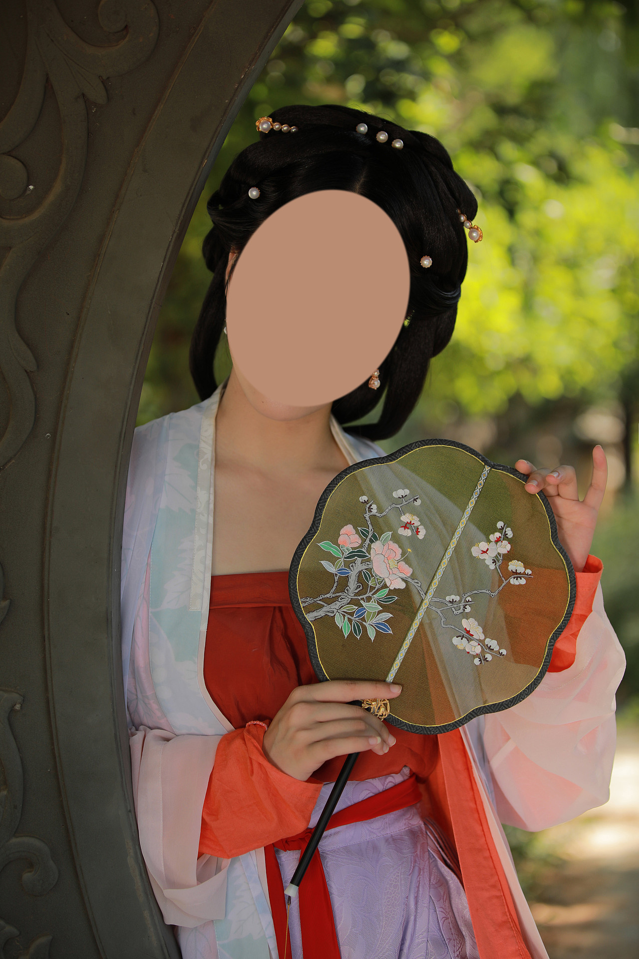 古风修图练习 图源 蝈蝈小姐（图ZMjc2OTA5NzYw） - 人像摄影 - 站酷设计师朗读的四季海棠原创素材 - 站酷ZCOOL