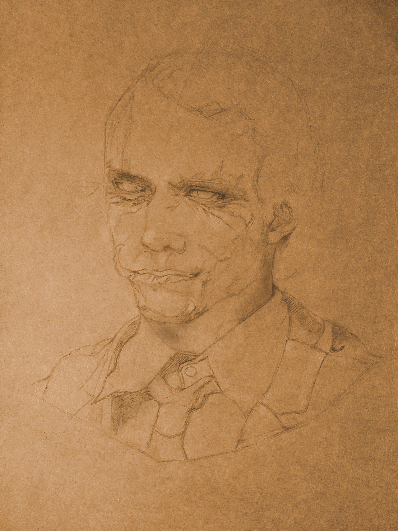 黑暗骑士中的小丑