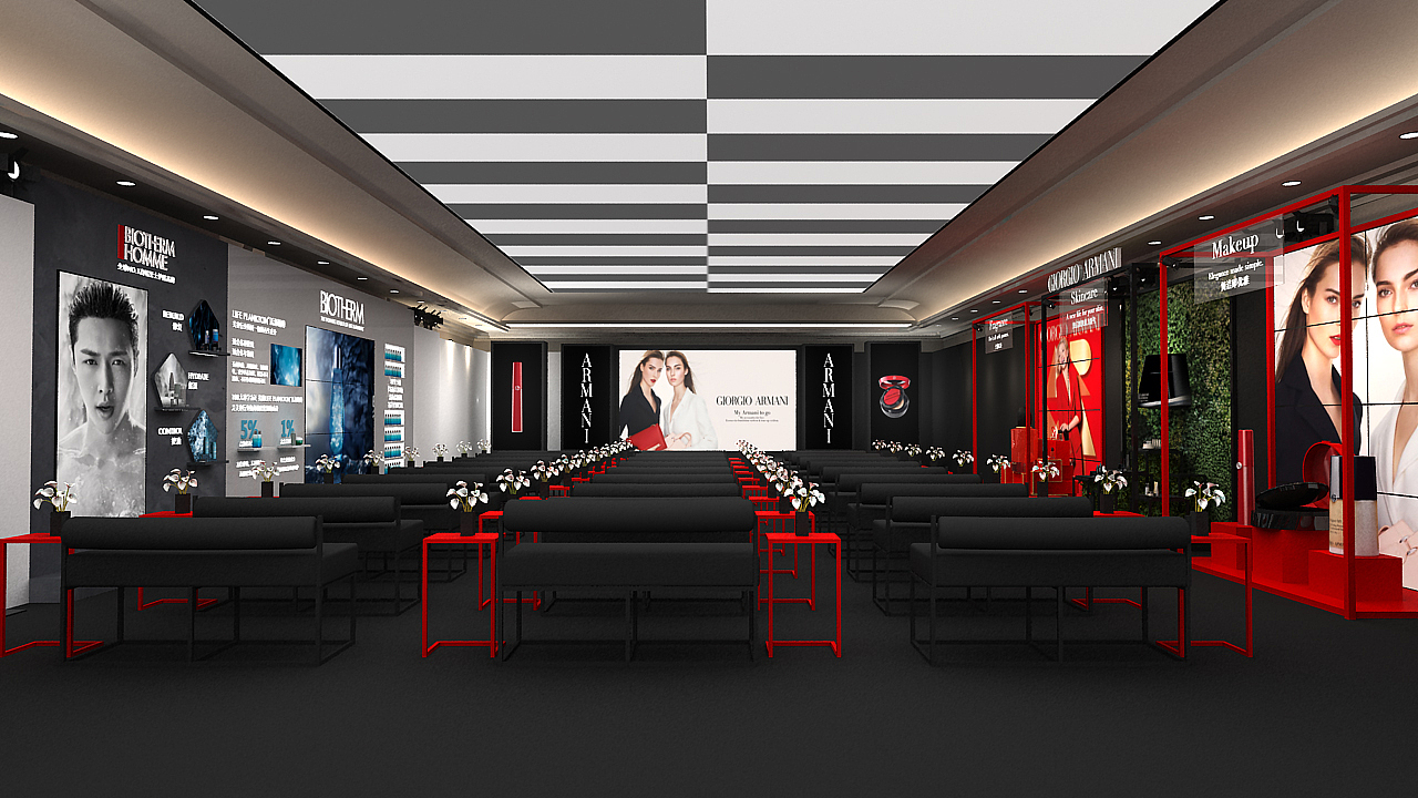 欧莱雅集团2018年度retailer meeting 阿玛尼&碧欧泉（图ZMTQxMTQ0NDY0） - 展陈设计 - 站酷设计师f110blizzard原创素材 - 站酷ZCOOL