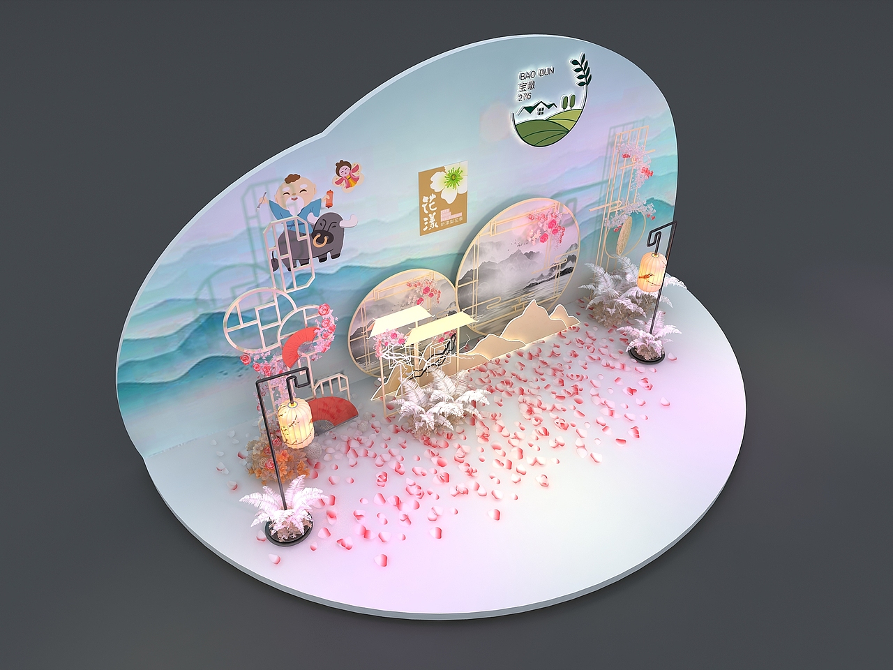 中式风格网红打卡点位