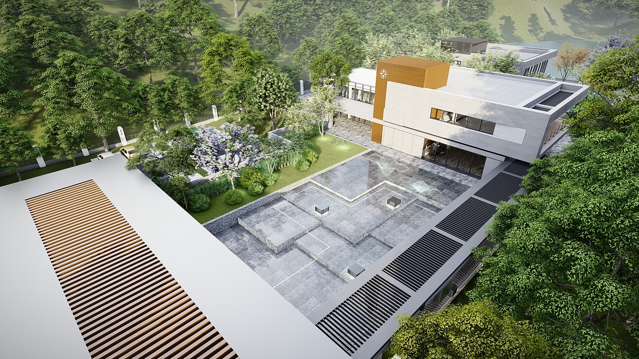 售楼处景观设计（图ZMjc2MTQ2NjEy） - 建筑设计 - 站酷设计师噜嚕噜噜鲁鲁修原创素材 - 站酷ZCOOL