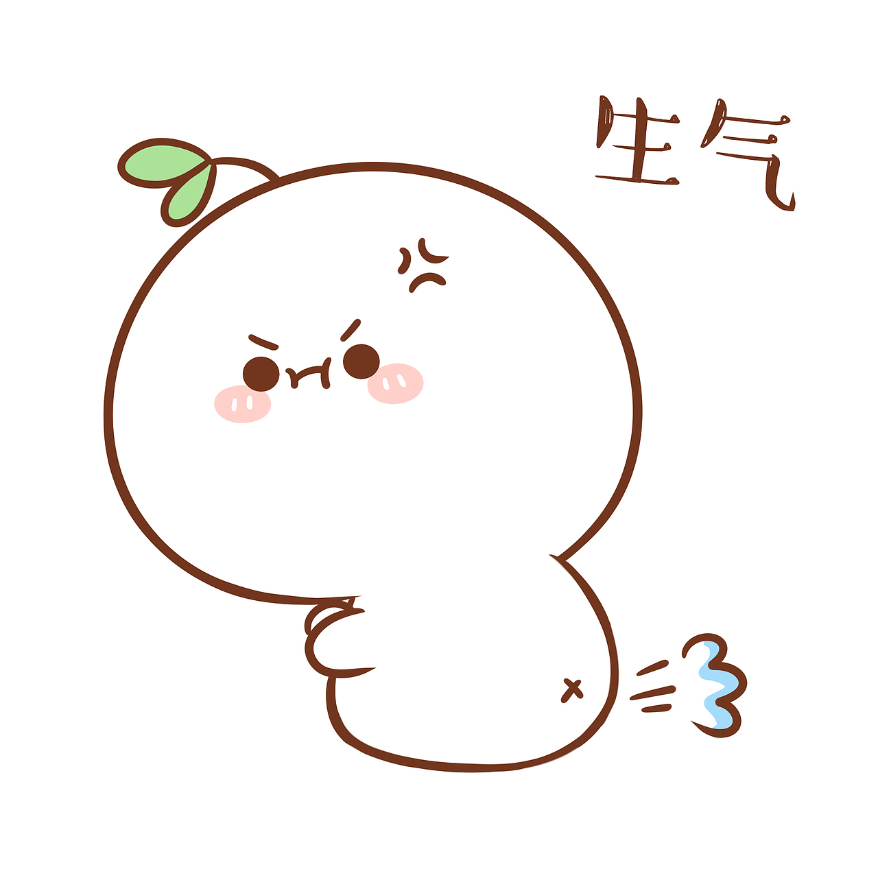 表情长草颜团子好气哦说好的大暴雨呢