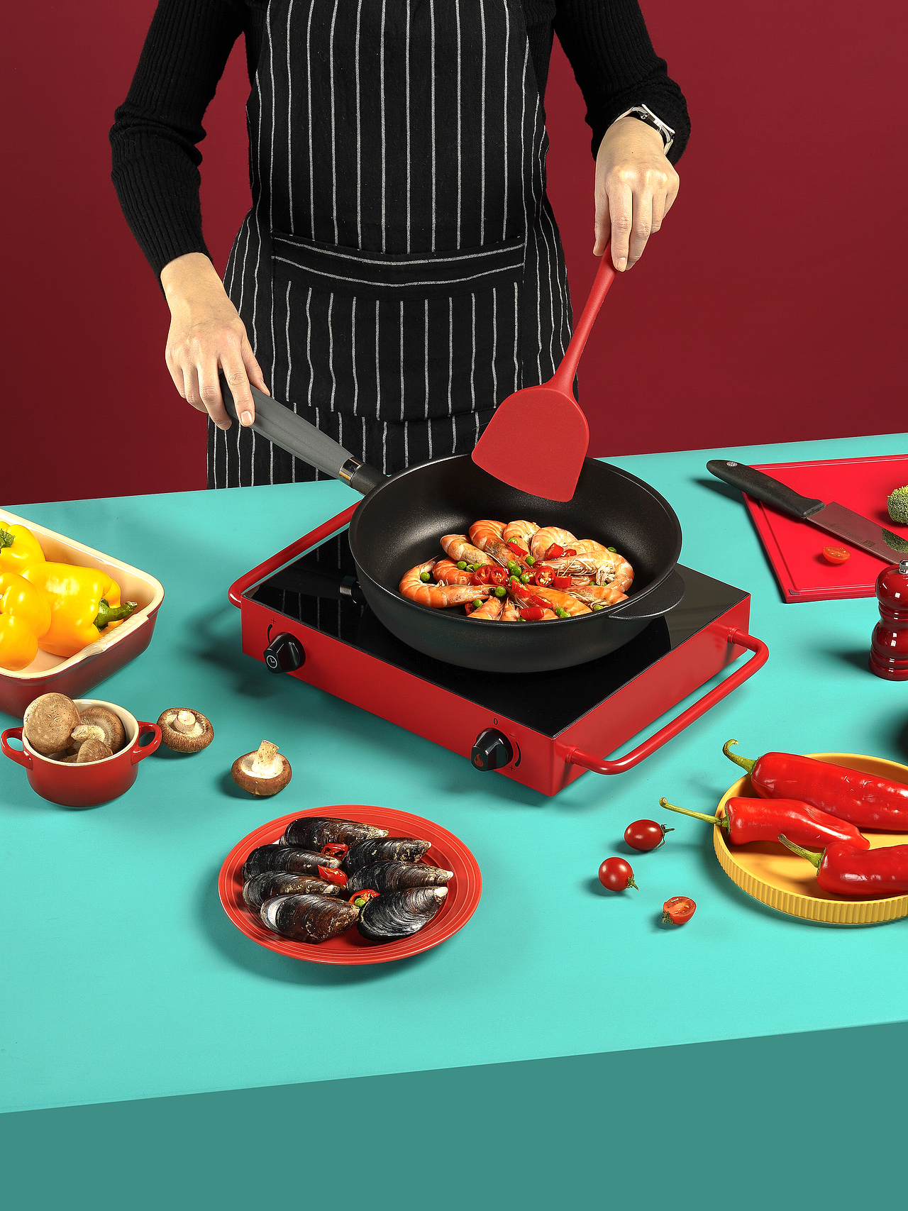 瘋狂菠蘿 意大利P牌鍋具拍攝（圖ZMTg5MzUyODEy） - 產(chǎn)品攝影 - 站酷設(shè)計(jì)師瘋狂菠蘿原創(chuàng)素材 - 站酷ZCOOL