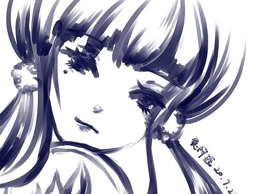 二次元插画板绘练习——2020.09