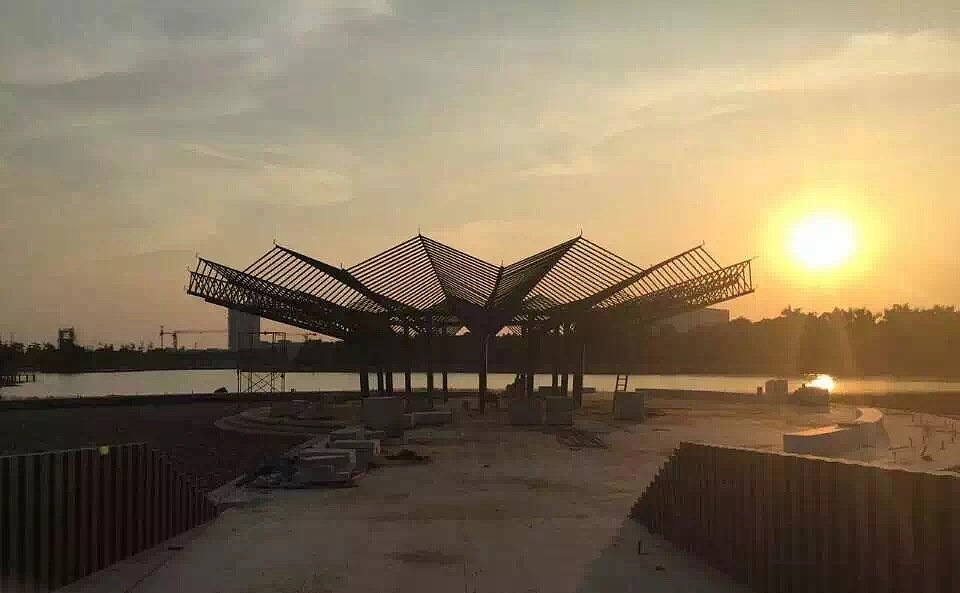 佛山三山文翰湖公园设计