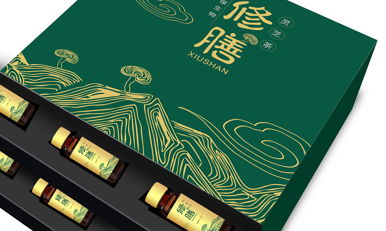 灵芝生物包装设计