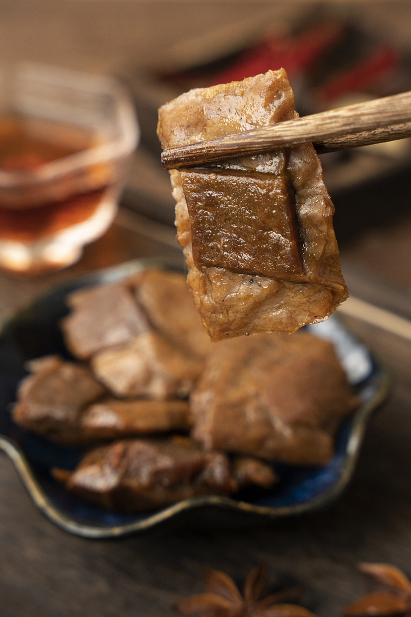 卤味-豆干 | 美食摄影 |零食拍摄 | 食品摄影