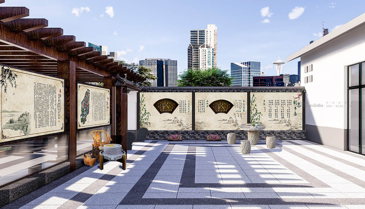 【尚麟传媒】溪南文化馆形象升级整案执行（图ZMjY3NzM4MDM2） - 景观设计 - 站酷设计师JessicaDing原创素材 - 站酷ZCOOL