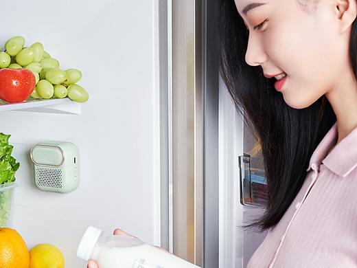 冰箱除臭器｜厨卫用品生活场景氛围感拍摄