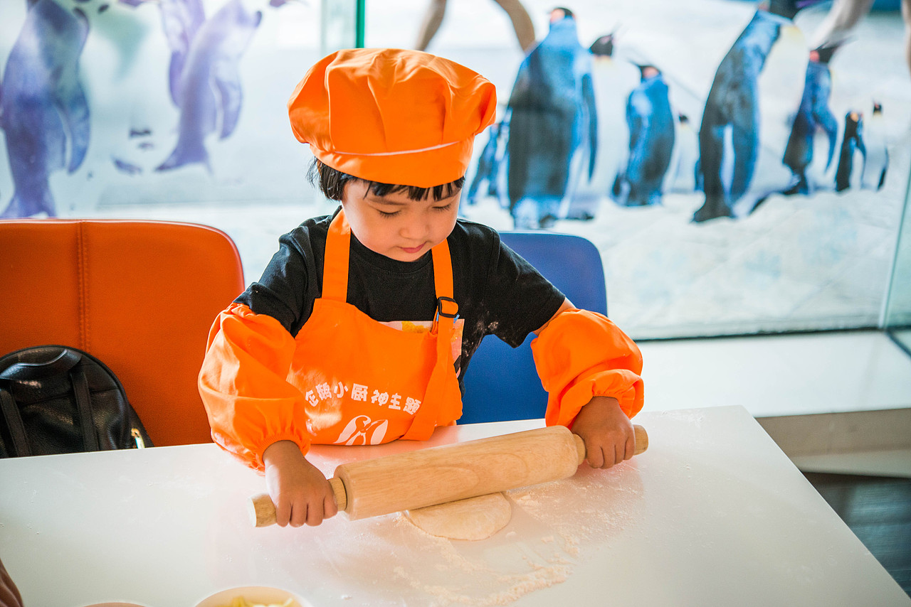 小厨神萌娃拍摄