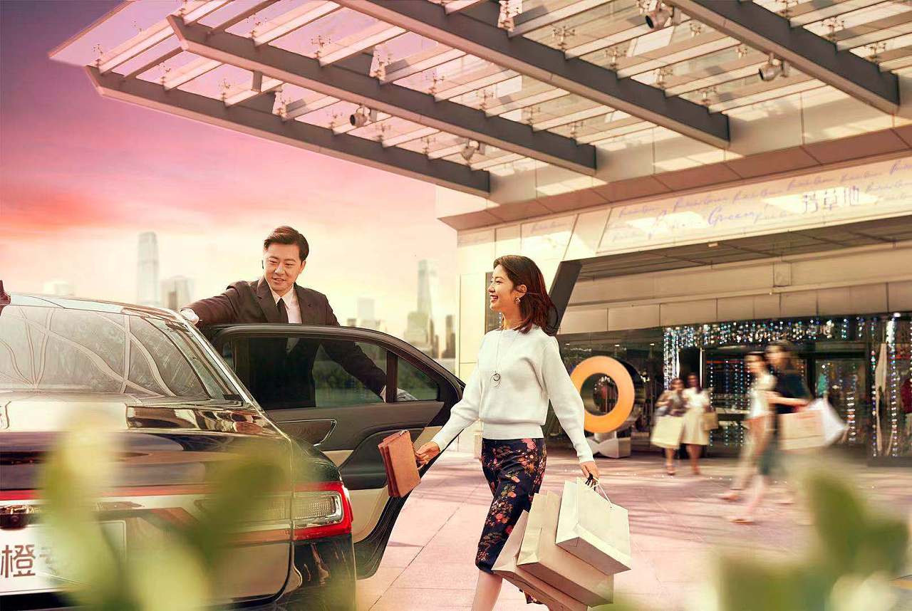 滴滴礼橙专车平面广告