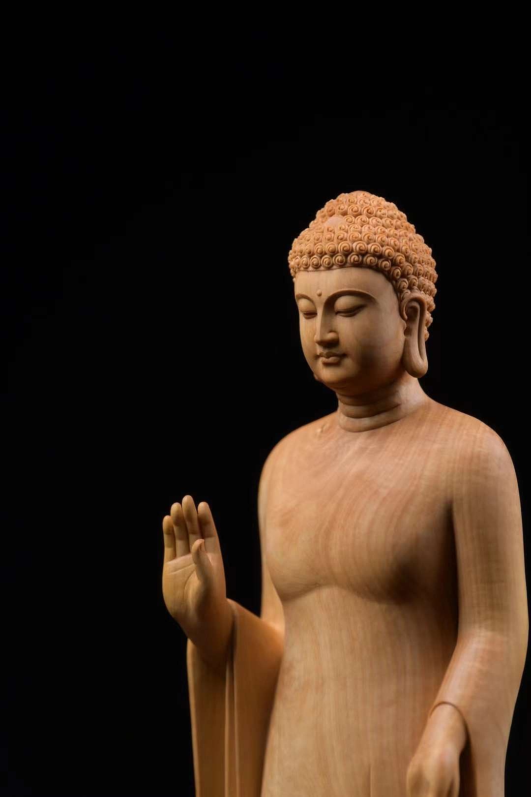 黄杨木——《释迦摩尼佛》