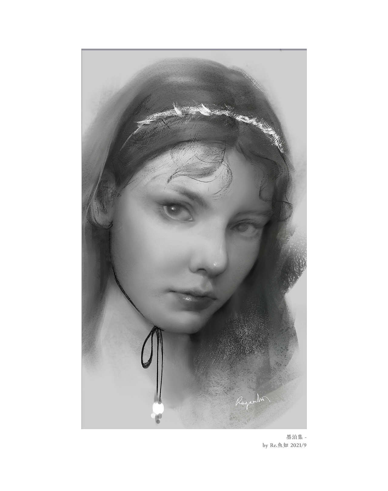 「墨泊集」鱼知/2021作品集2（图ZMjg2MjY2MDk2） - 艺术插画 - 站酷设计师RE鱼知原创素材 - 站酷ZCOOL