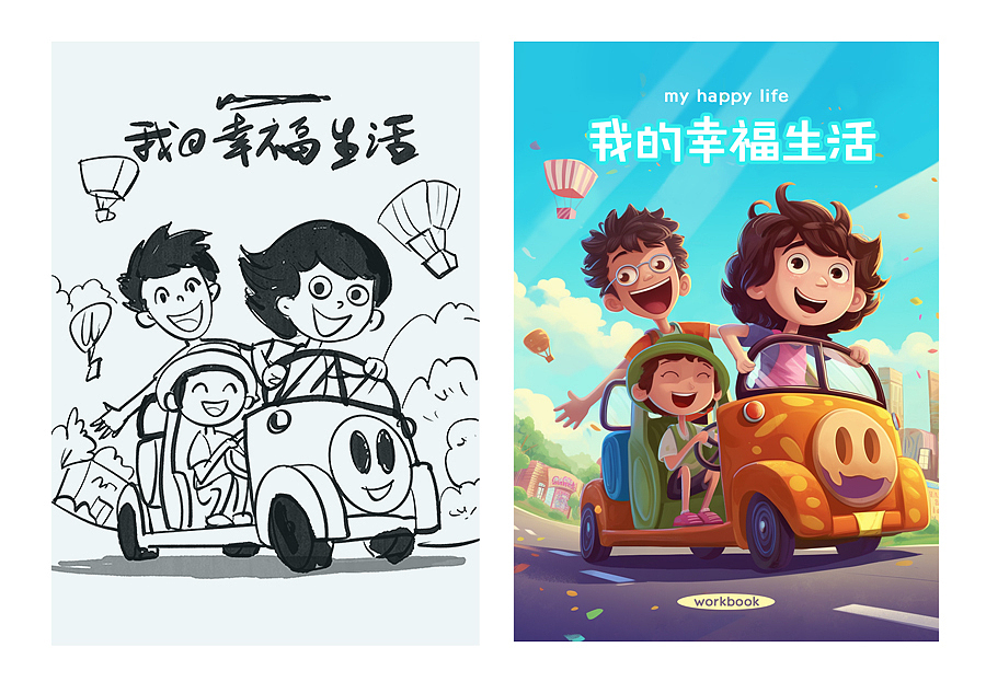 0举报收藏分享原创作品插画儿童插画儿童书籍插图儿童杂志配图卡通狗