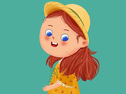 人物站姿插画（个人主页-ZNDQ5NDI5MzI=） - 儿童插画 - 站酷设计师甜甜圈1992753014原创素材 - 站酷ZCOOL