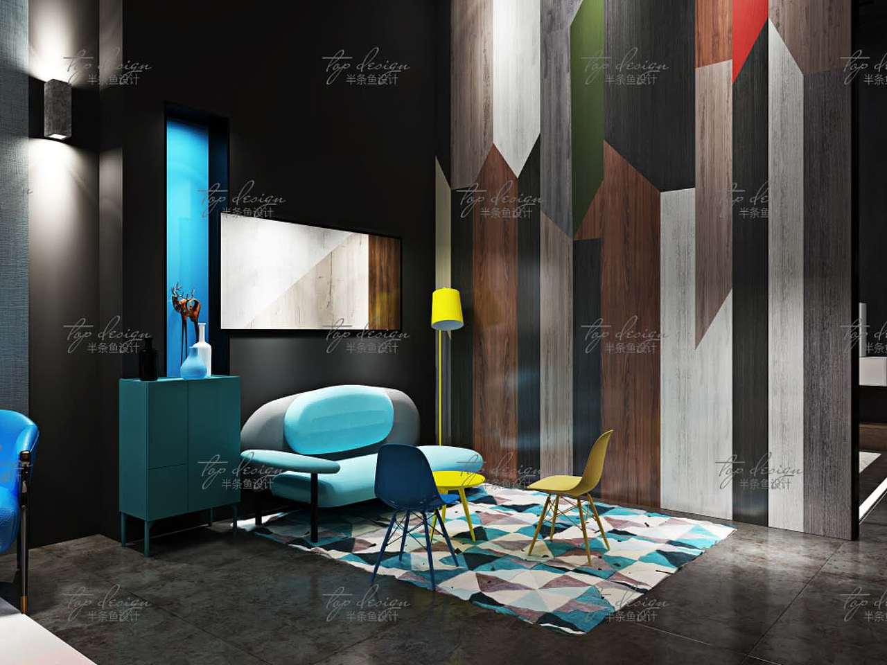 半条鱼 展厅案例