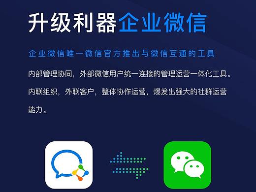 企业微信H5宣传长图