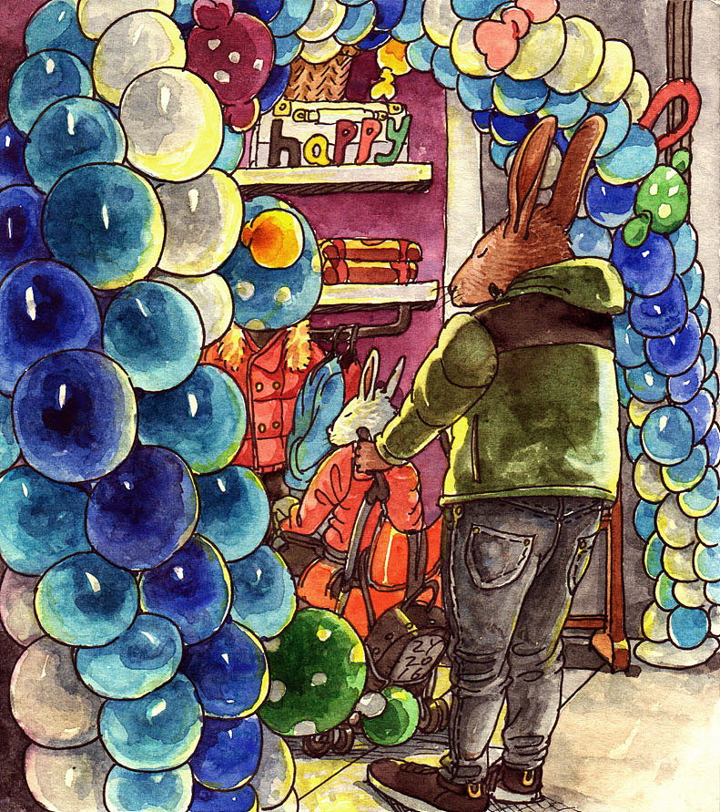 《世界是个动物园》（图ZNTY0MDI1Njg=） - 艺术插画 - 站酷设计师怪兽爱跳舞原创素材 - 站酷ZCOOL