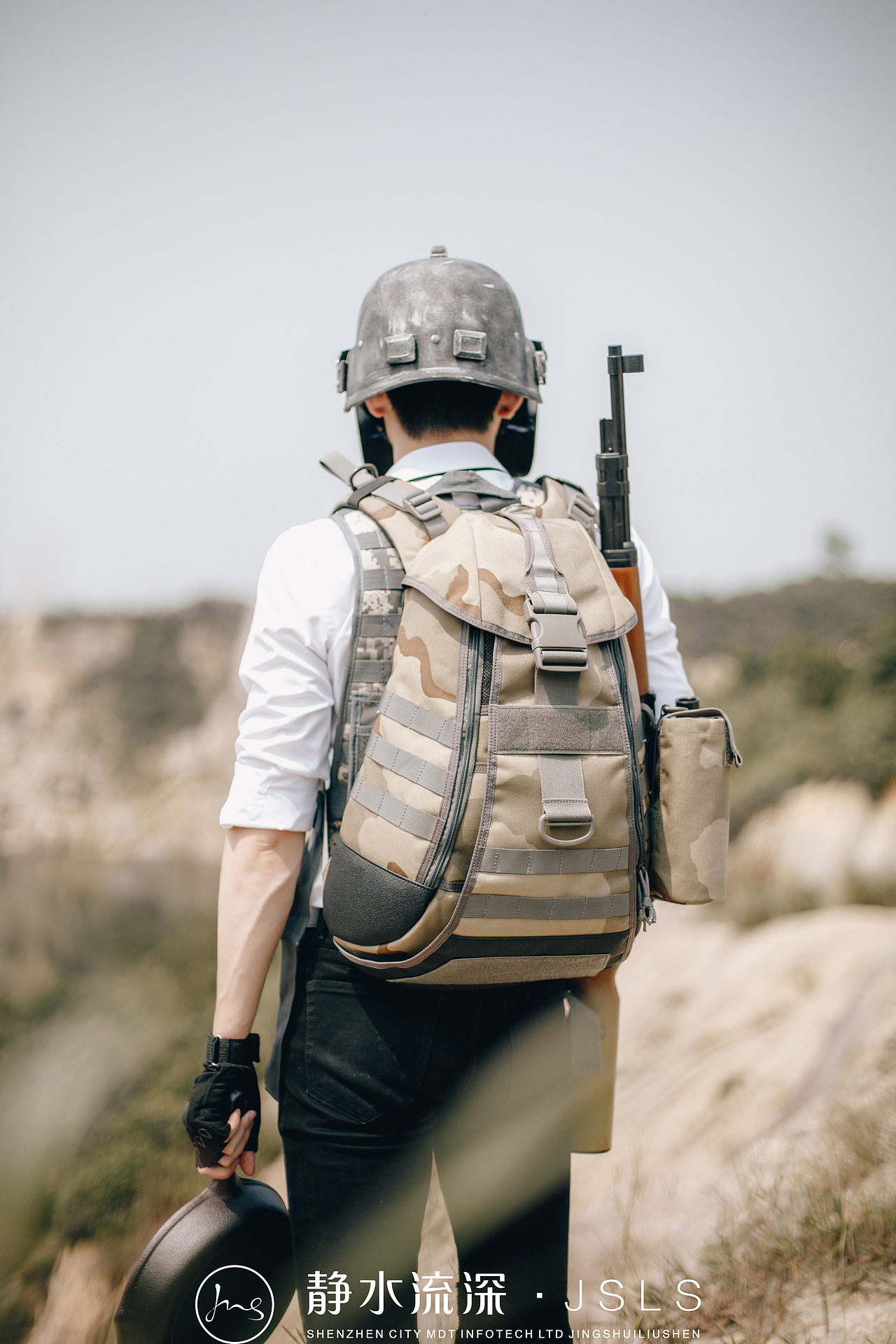 产品摄影—吃鸡背包