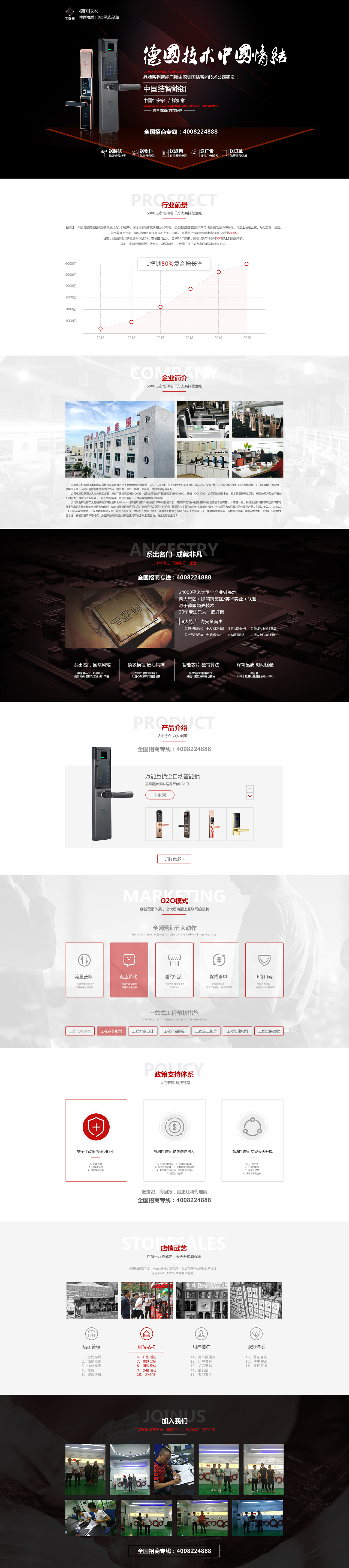 智能锁官网招商页合集（图ZMTMyODA3MDI4） - 企业官网 - 站酷设计师微微一笑hen倾城原创素材 - 站酷ZCOOL