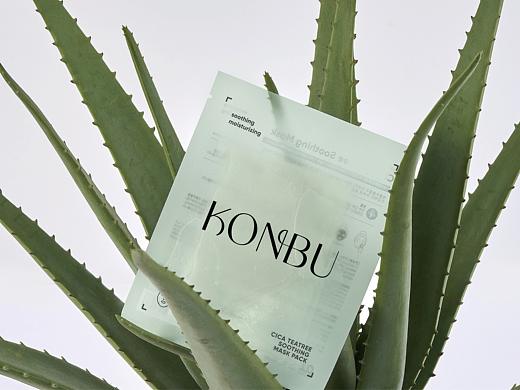 KONBU Mask packaging design