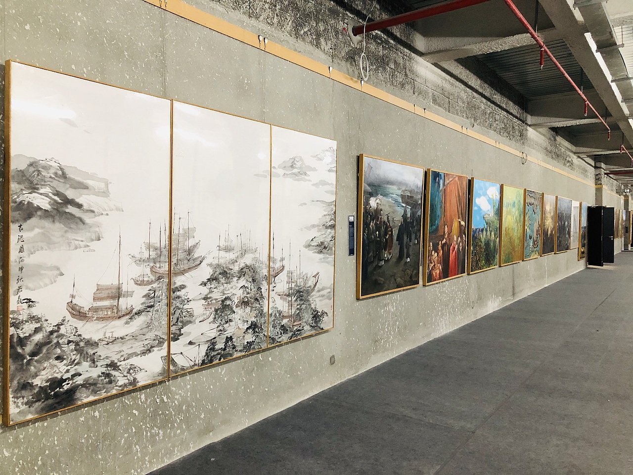 乘风破浪会有时，直挂云帆济沧海（图ZMjM5NjYyNDcy） - 展陈设计 - 站酷设计师鸿艺展原创素材 - 站酷ZCOOL