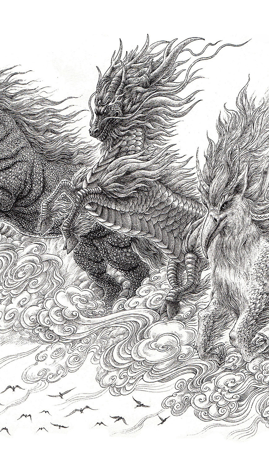 《天马行空图》傅淳强手绘作品(图ZMTE5OTMzNDAw) - 绘画 - 站酷设计师傅淳强画者之旅原创素材 - 站酷ZCOOL