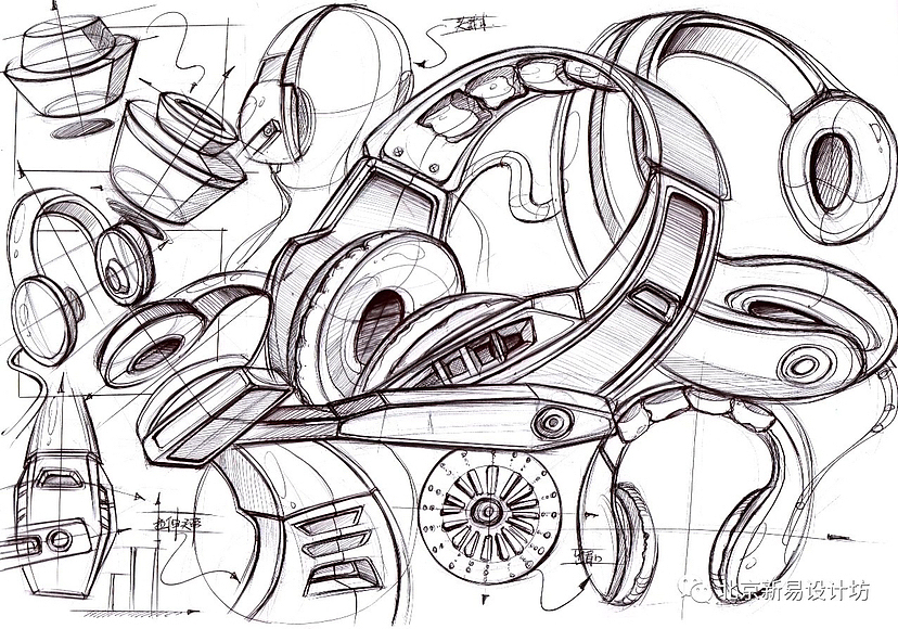 工业设计手绘线稿